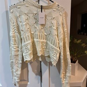 Cream Women's Sweater